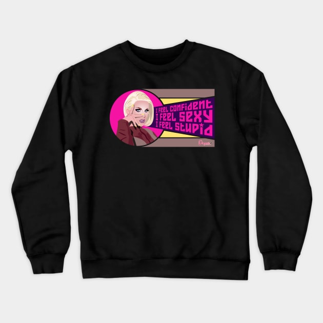 Katya from Drag Race Crewneck Sweatshirt by dragover